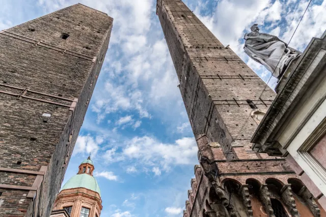 The Two Towers in Bologna